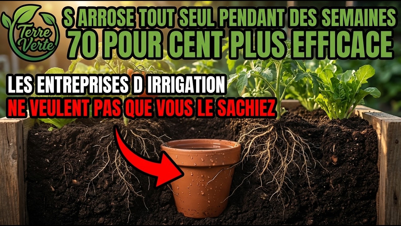 Oubliez l'arrosage pendant 7 jours avec ce secret vieux de 2 000 ans.