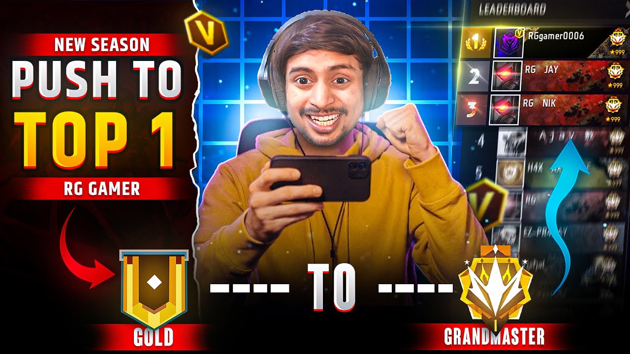 NEW SEASON CSR 999 STAR = ANGRY  YOUTUBER TOP 1 😎👽 #nonstopgaming #freefirelive #rai ⭐ #rggamer
