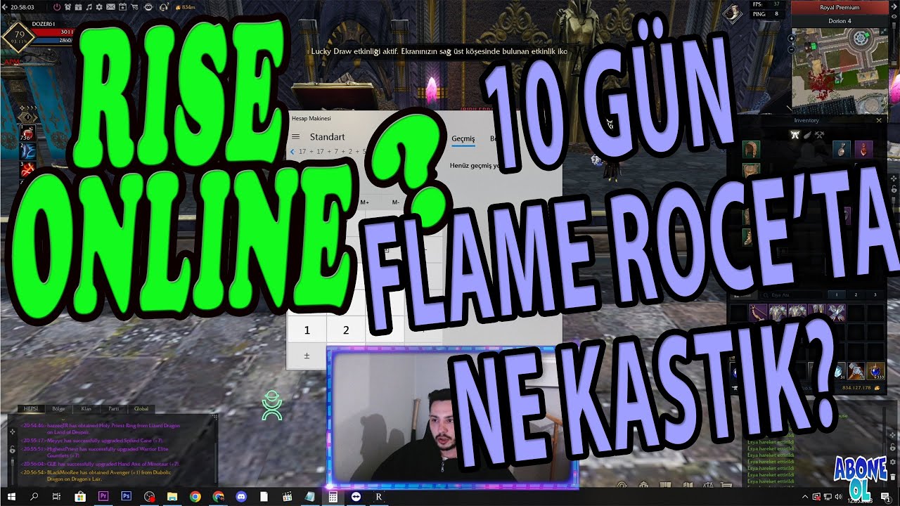 RİSE ONLİNE - B13 | 10 GÜNDE AFK EFSANE GETİRİ!