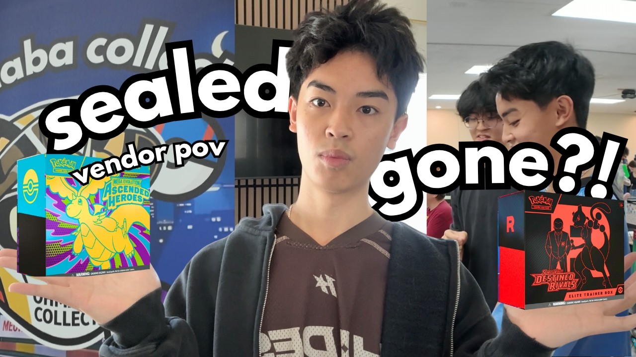 Can I Sell ALL my Sealed Product in ONE Show?!┃VENDOR POV