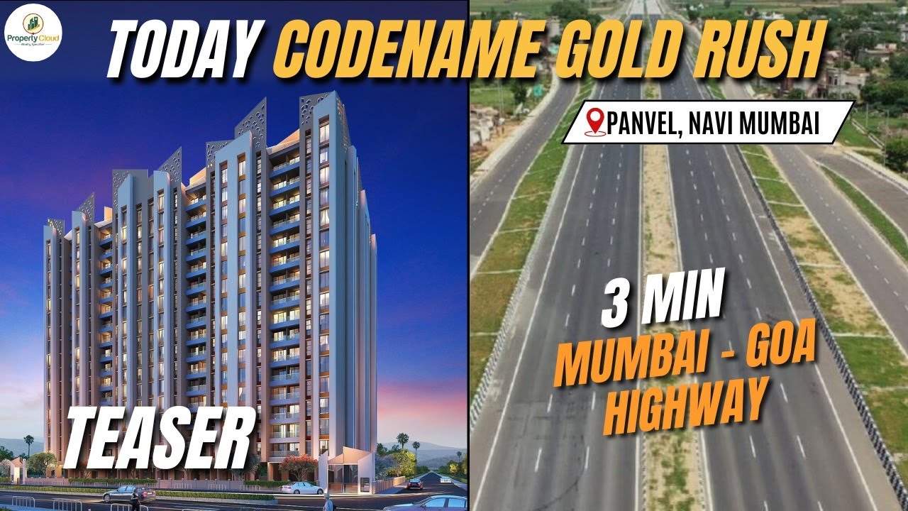 Today Saubhagyam Codename Goldrush Panvel | 1 & 2 BHK Homes | Project Overview | Amenities | Pricing