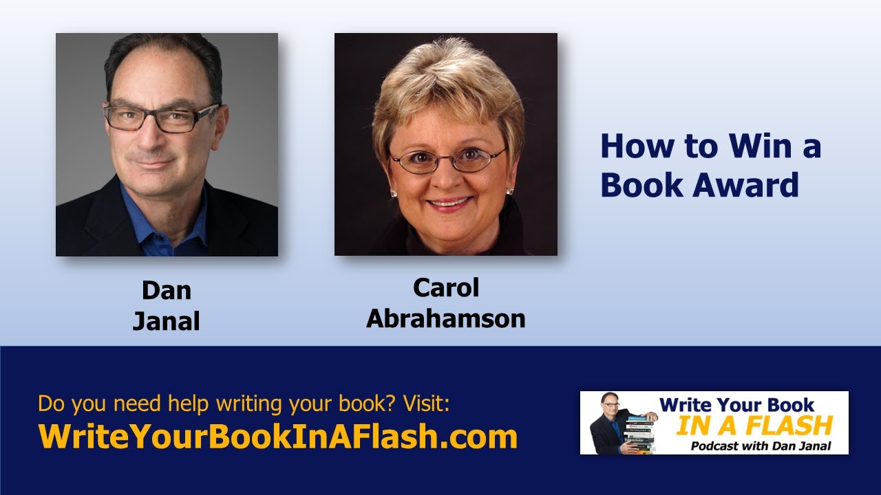 How to win a book award