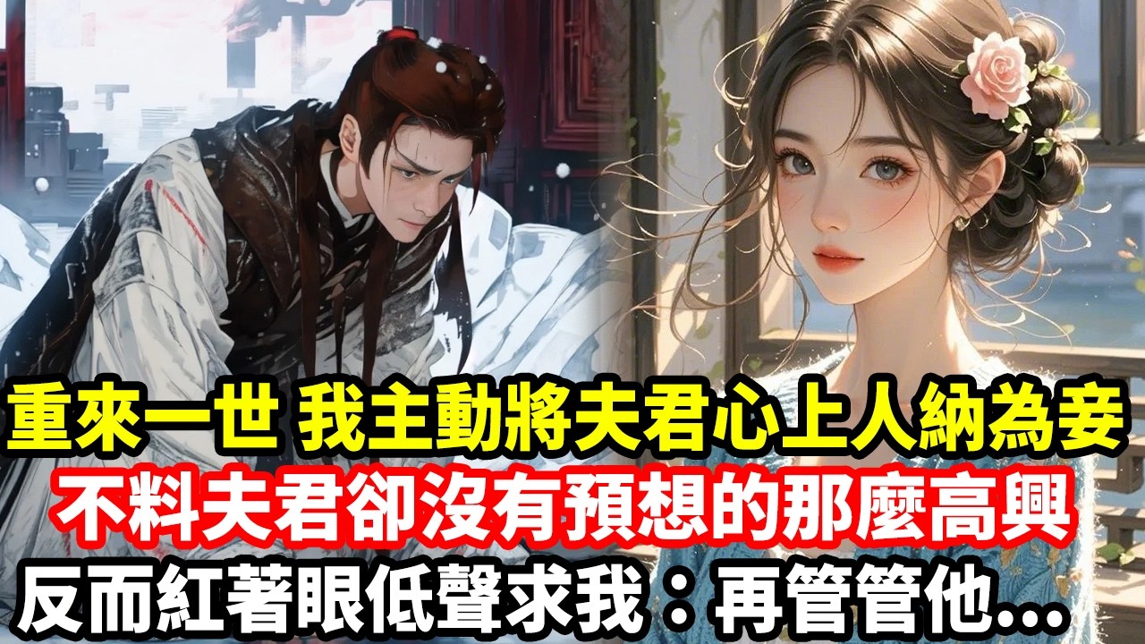 重來一世，我主動將夫君心上人納為妾，不料夫君卻沒有預想的那麼高興，反而紅著眼低聲求我：再管管他...
