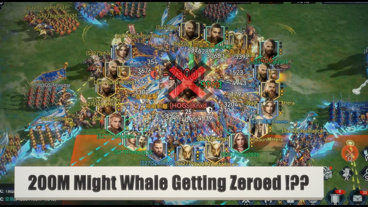 Viking Rise S27 - 200M Might Whale getting ZERO!?