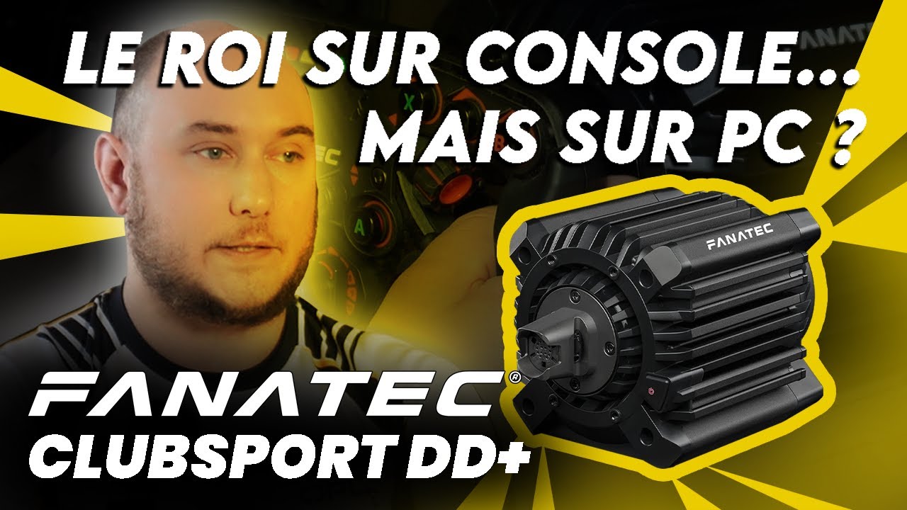 Fanatec Clubsport DD : Le MEILLEUR volant sur CONSOLE oui, mais sur PC ? 🤔🤔