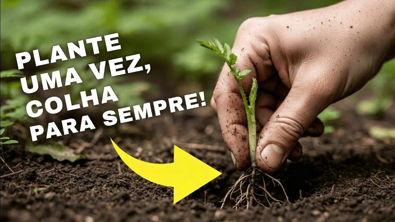 Plante Estas 7 Culturas Perenes SÓ UMA VEZ… e Colha Para Sempre!