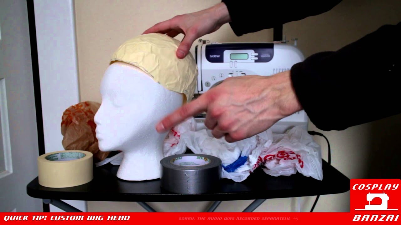 Quick Tip: DIY Custom Wig Head For A Good Fit