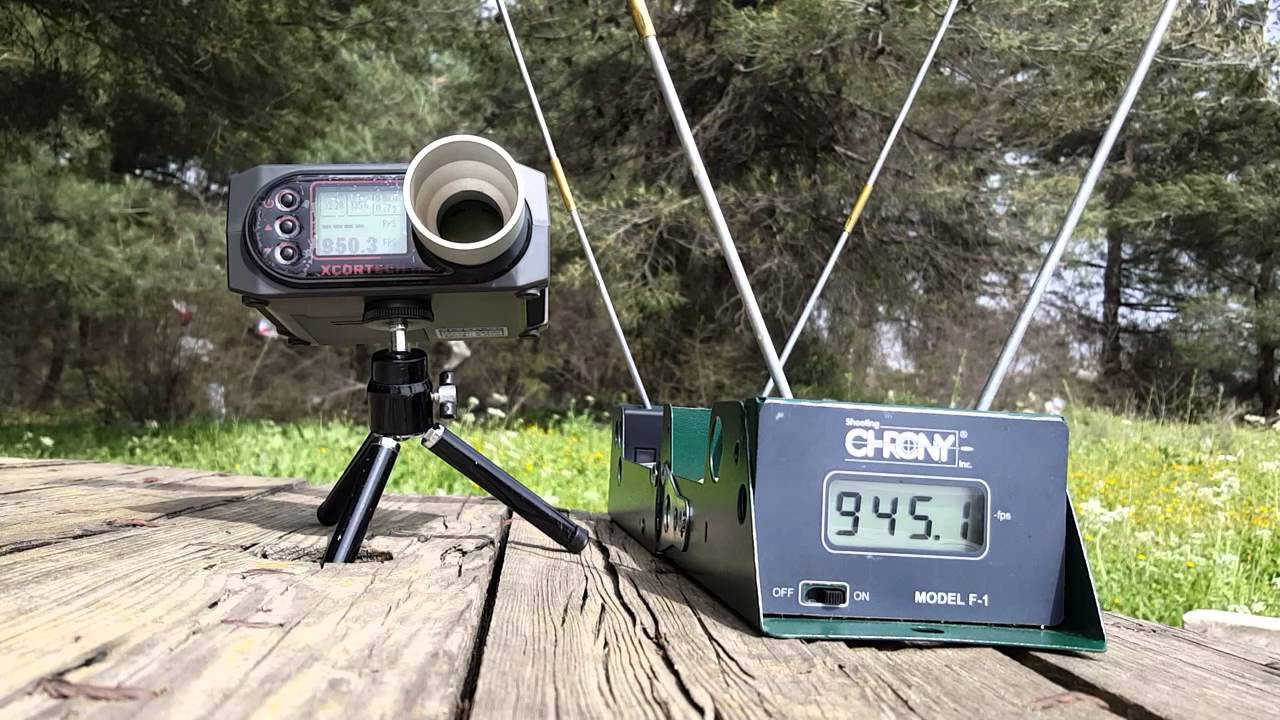 XCORTECH X3200 Vs CHRONY F1 High Speed Test