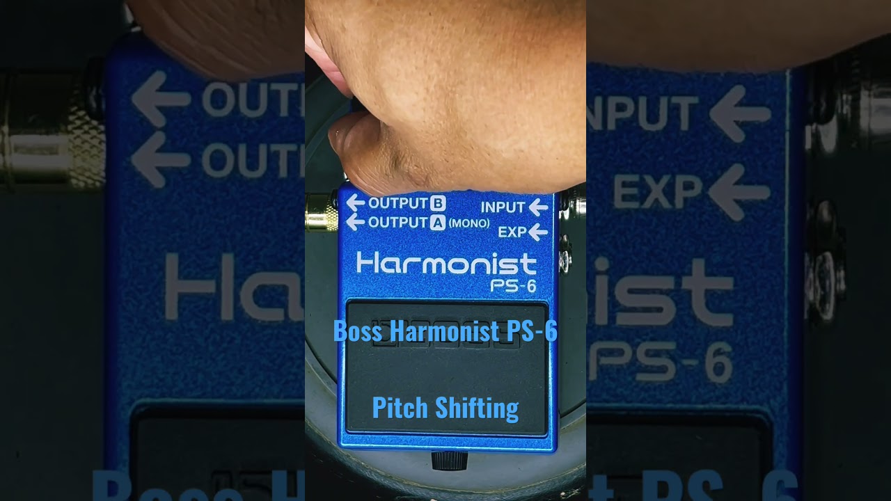 Boss Harmonist PS-6 #bosspedals #ps-6 #stompbox #guitareffects #pitchshifting #guitar #harmonist