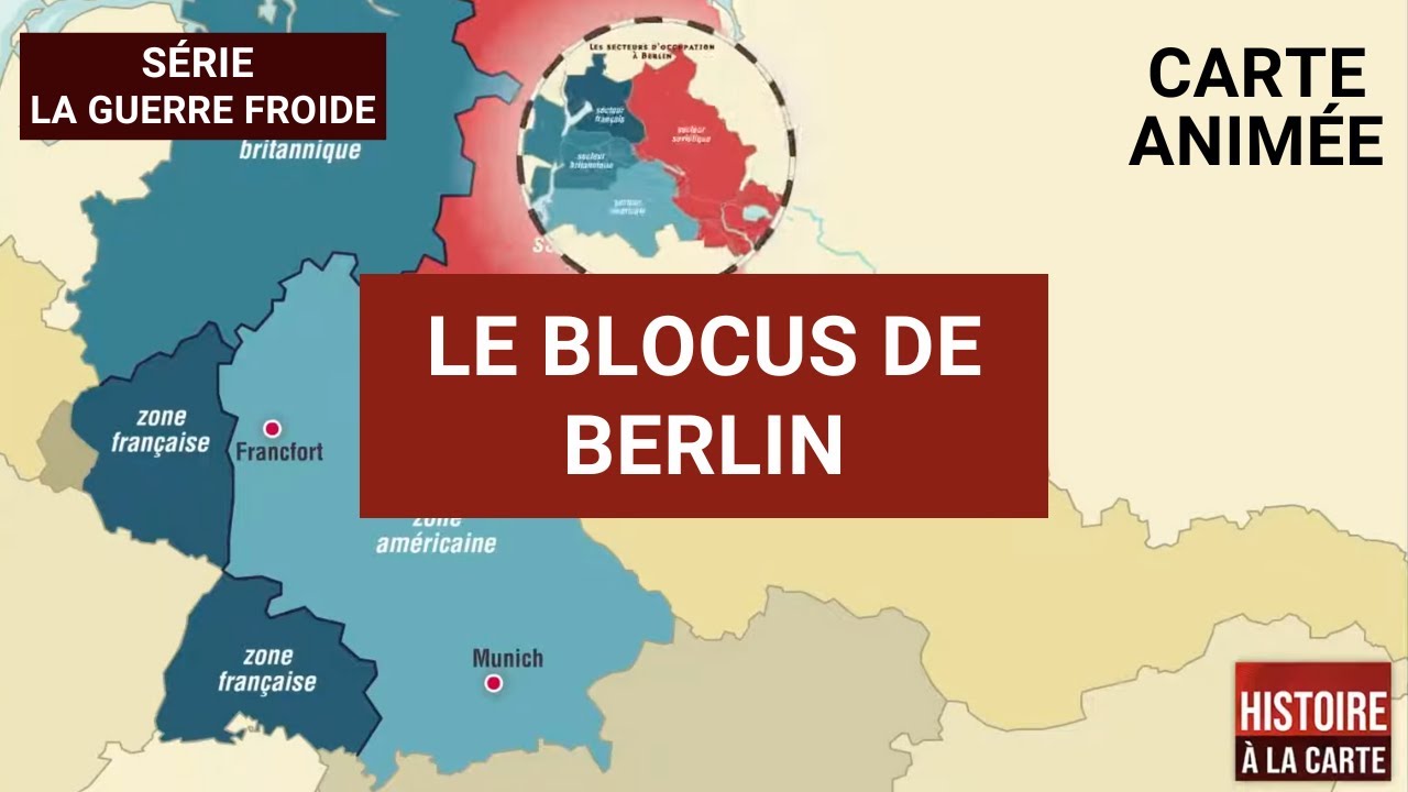 La Guerre froide : le Blocus de Berlin en 3 minutes