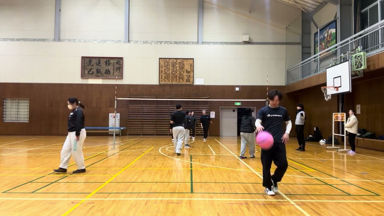 ソフトバレー　篠木練習会1