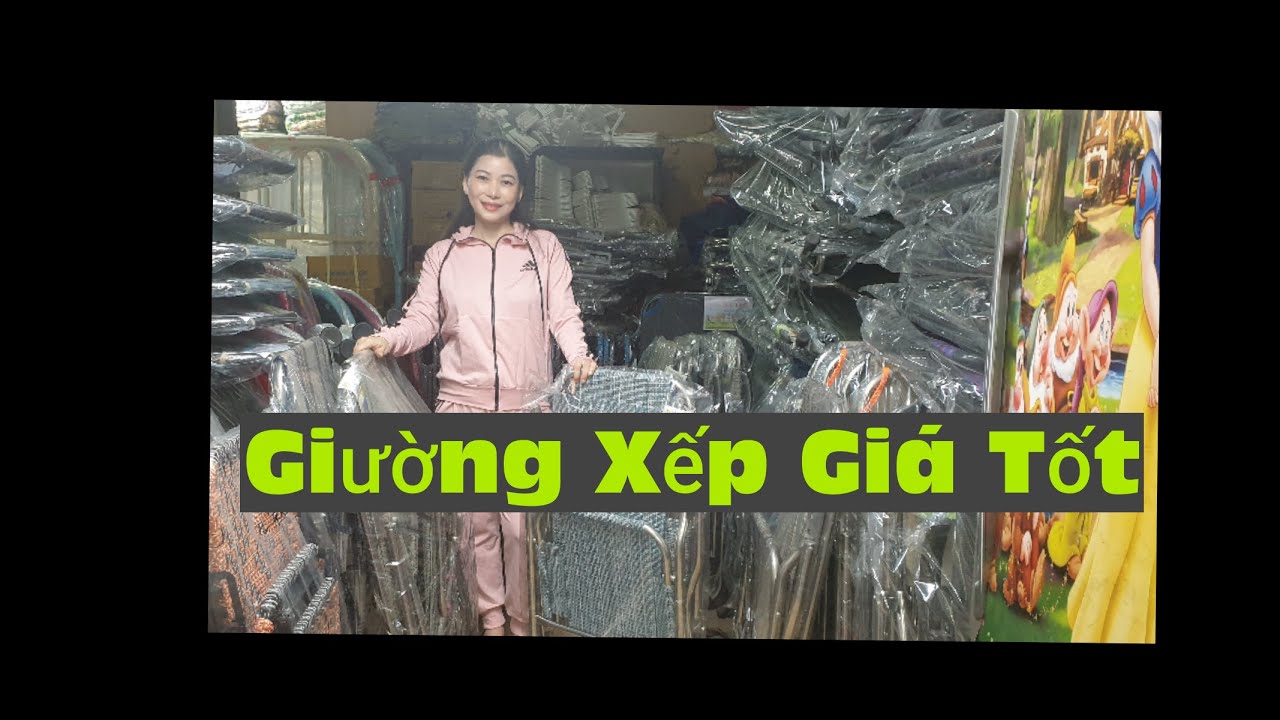 Giường Xếp Tiện Lợi Khi , Di Chuyển Dễ D&agrave;ng | Thuận Ph&aacute;t Nệm