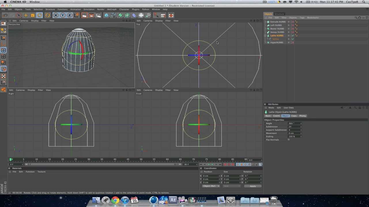 Cinema 4D Nurbs Tutorial