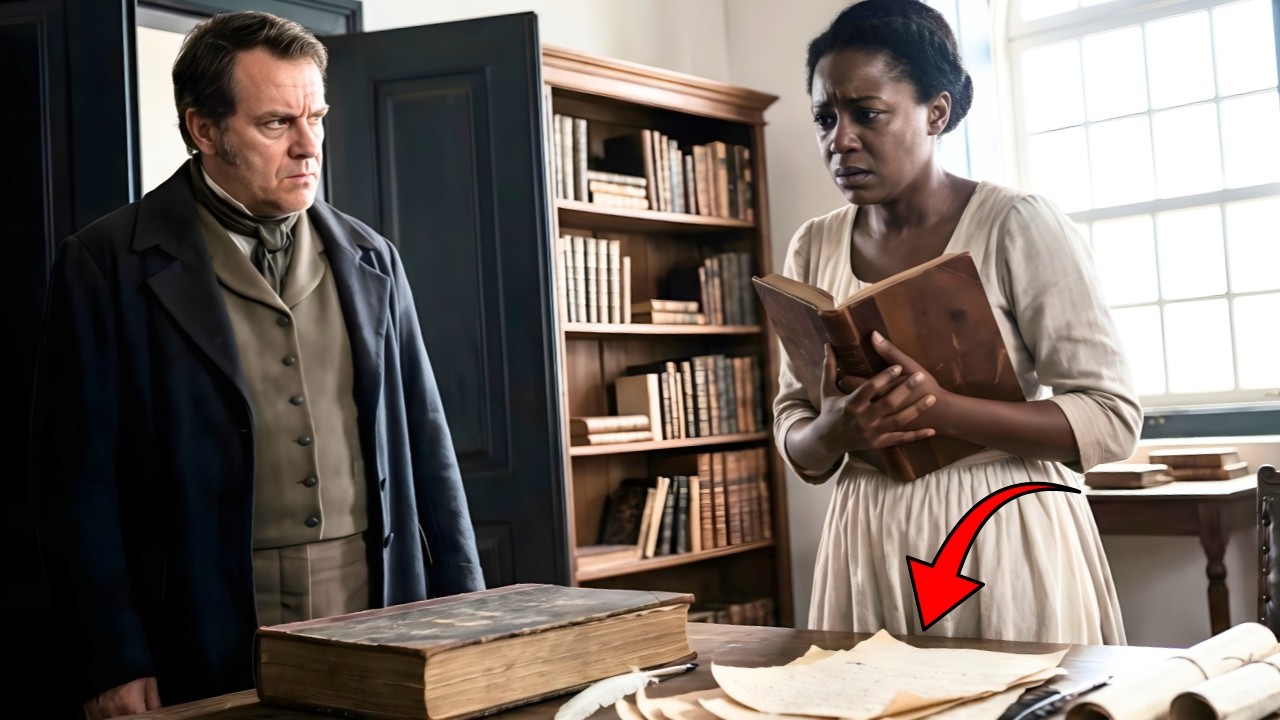 THE SLAVE PRETENDED NOT TO READ FOR 16 YEARS — UNTIL SHE FOUND THE SECRET THE MASTER WAS HIDING