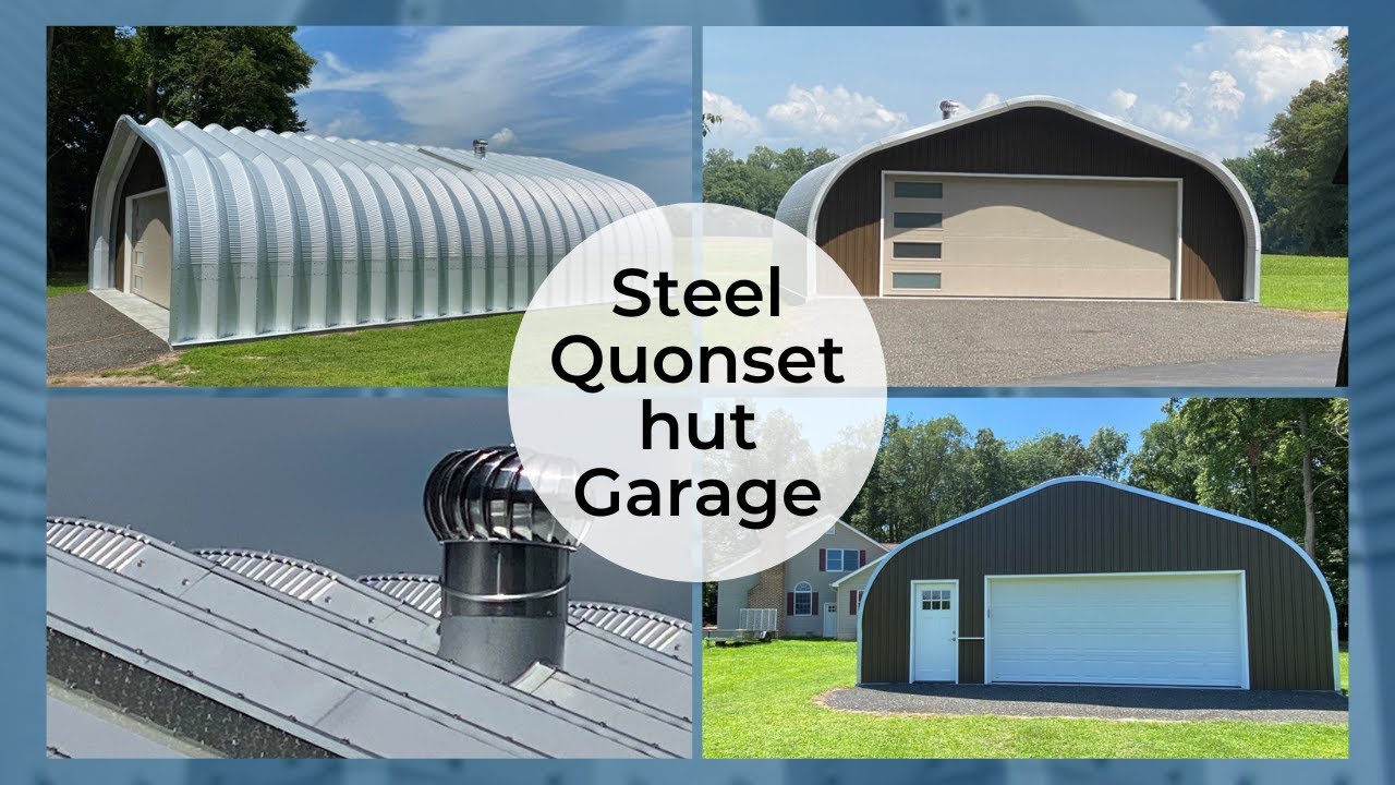 Steel Quonset Hut Garage: Functional Storage With a Unique Design