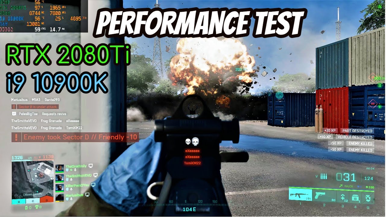 Battlefield 2042 Beta | 4K ULTRA SETTINGS | i9 10900K & RTX 2080Ti