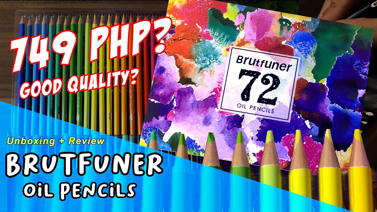 BRUTFUNER Colored Pencil Unboxing + Review (Philippines)