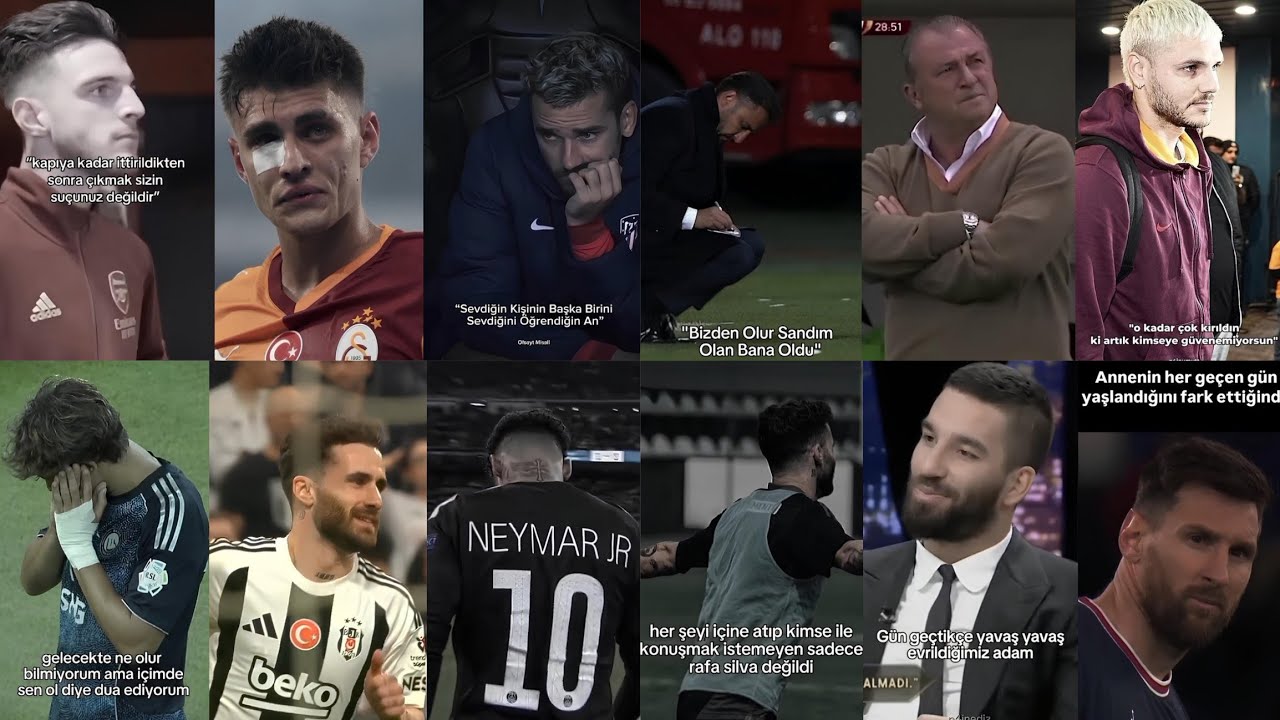 Futbol Tayfaya Özel Film Tadında Sad Edit Derleme 2026 (Hayatı Sorgularken İzlemelik)