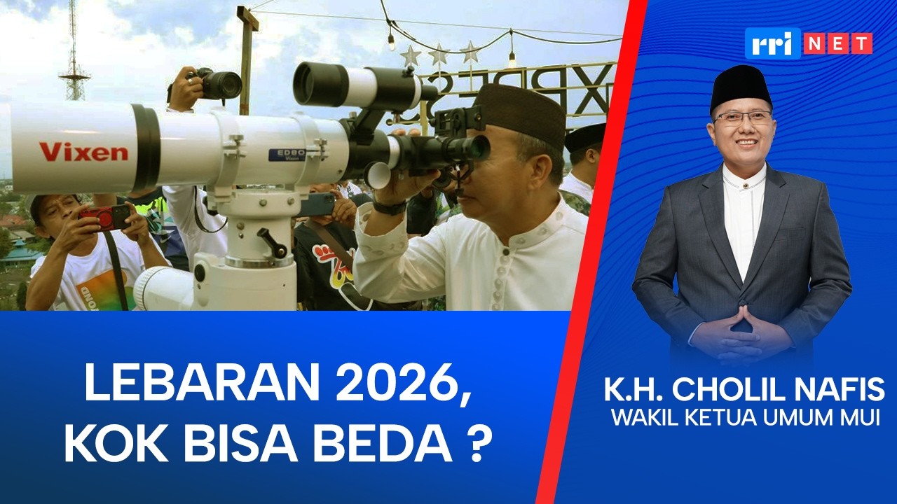 KENAPA LEBARAN BISA BERBEDA? INI PENJELASAN LENGKAP MUI
