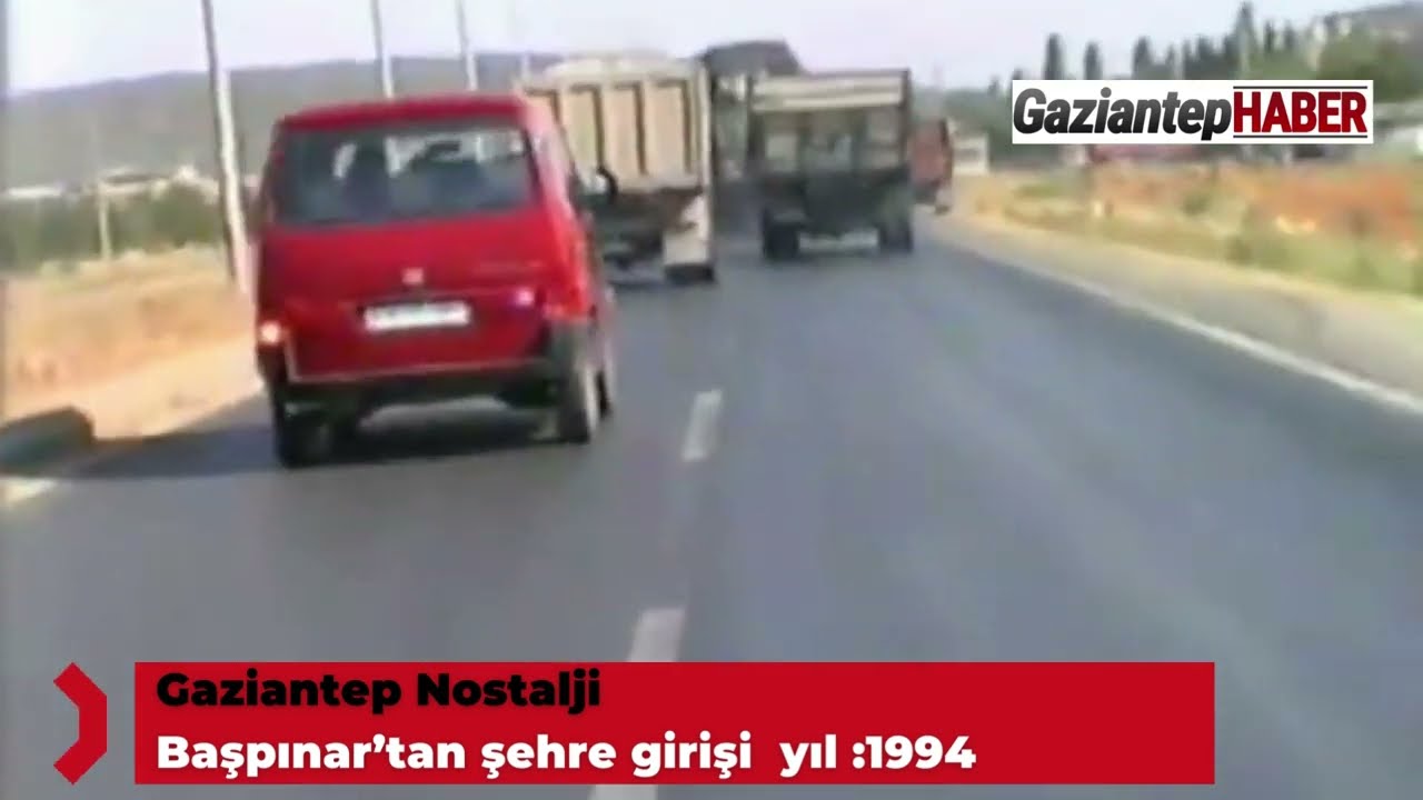Gaziantep Nostalji: Başpınar'tan Şehre Giriş 1994 #Gaziantep #Antep