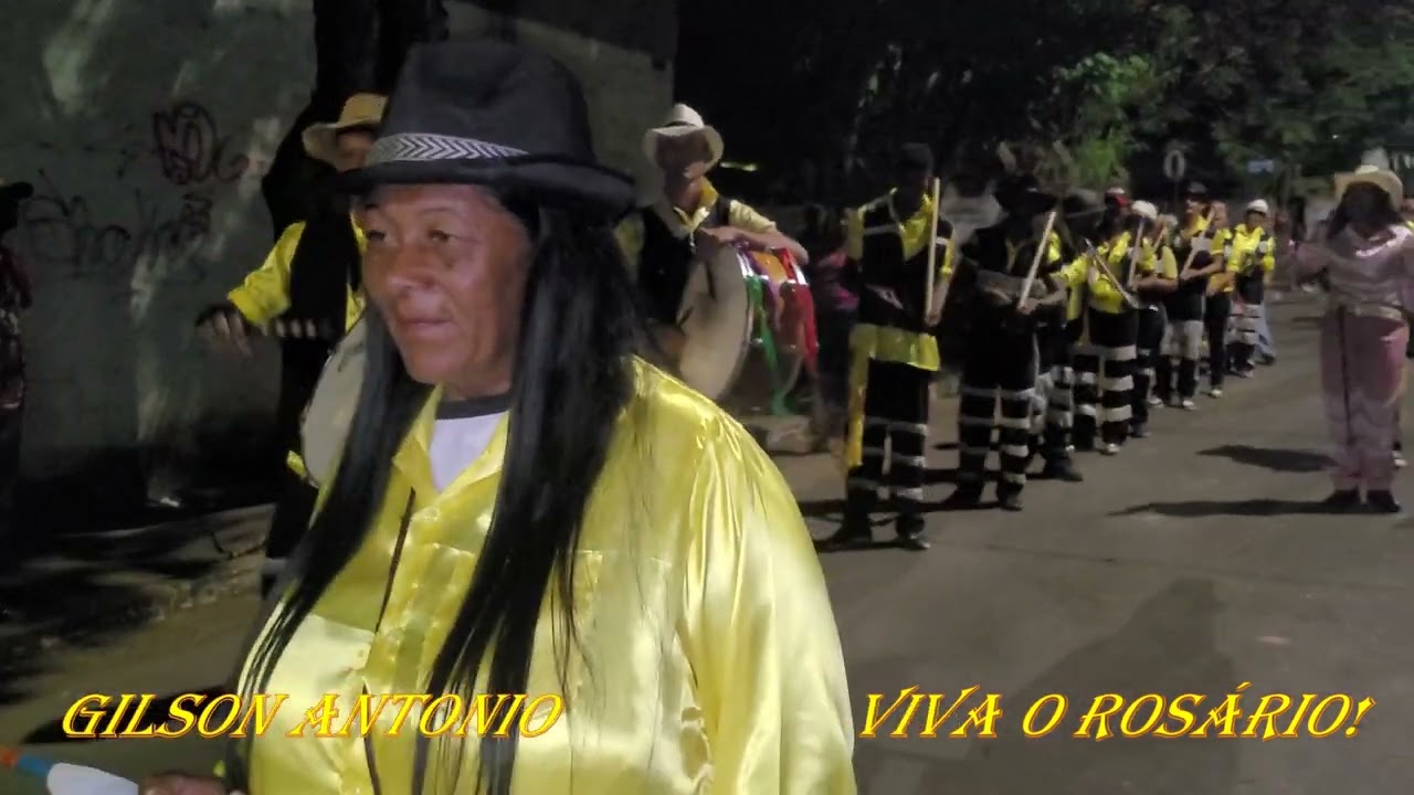 140º Festa De Nsa Sra Do Rosário Carmo do Cajuru MG, Procissão Indo Para Igreja Nsa Sra Do Rosário!