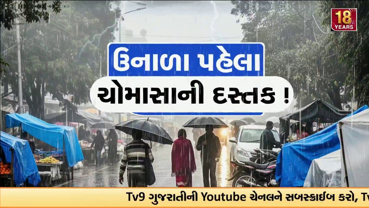 Unseasonal Rain Hits Central & South Gujarat; Farmers Face Heavy Crop Loss | TV9Gujarati