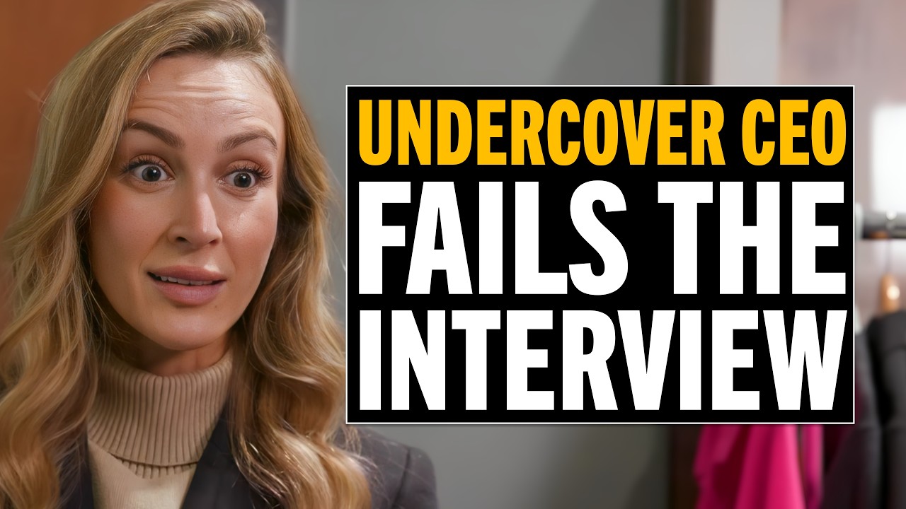 Undercover CEO Exposes a Manager Who Ruined a Job Interview