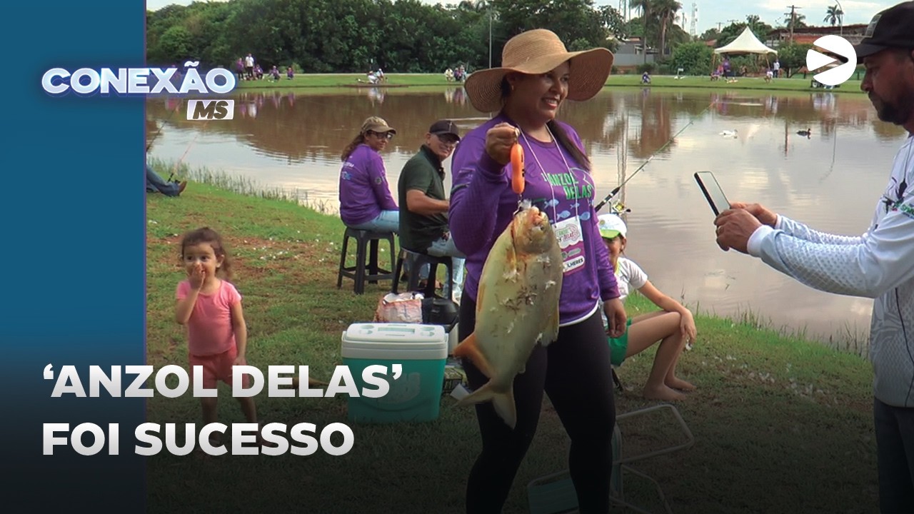 1º Anzol Delas vira sucesso em Sidrolândia e celebra o Dia da Mulher com pescaria e festa