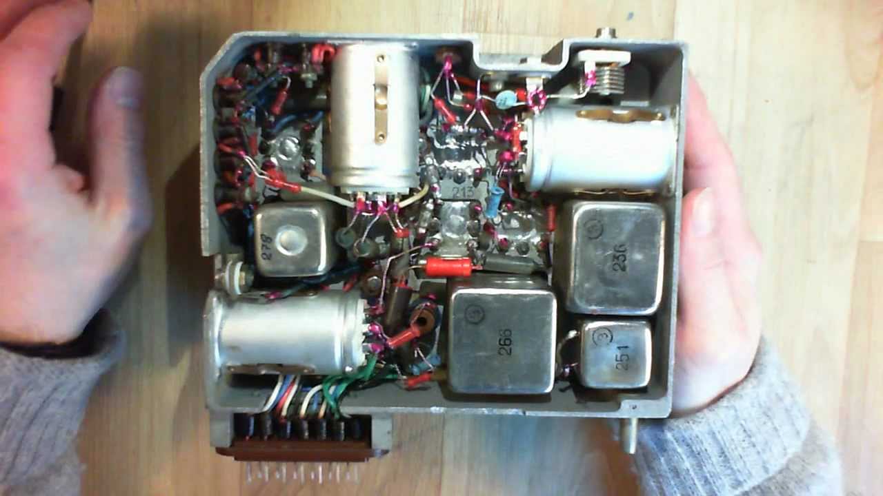 Close-up view of the R-113 modules