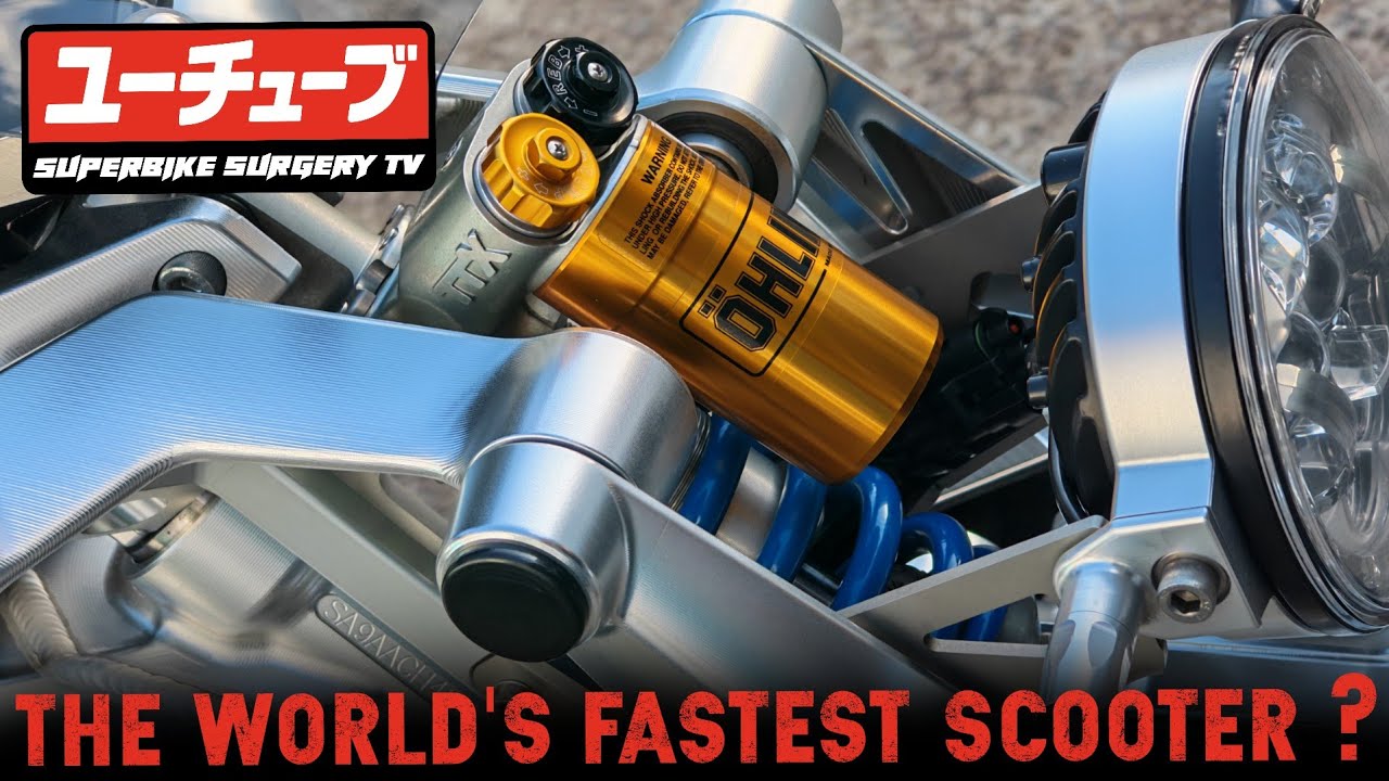 Working on the World’s Fastest ‘Scooter’? | Rare Aerial Ace Valve Service