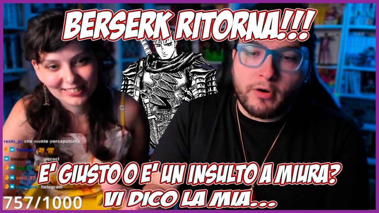 IL RITORNO DI BERSERK!!! È GIUSTO O SBAGLIATO? VI DICO COSA NE PENSO IO.