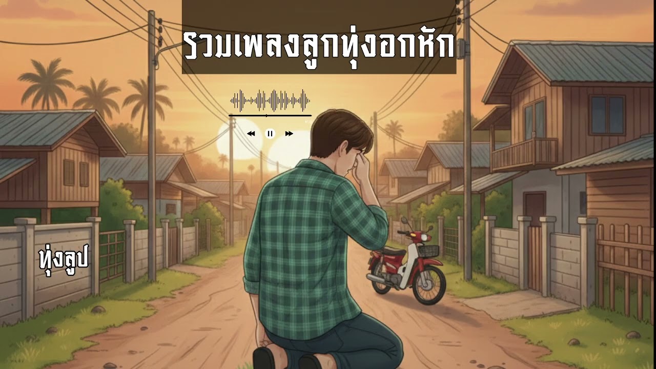รวมเพลงลูกทุ่งอีสานอกหัก- เจ็บลึกถึงใจ ฟังยาวๆ | ทุ่งลูป | Vol.4