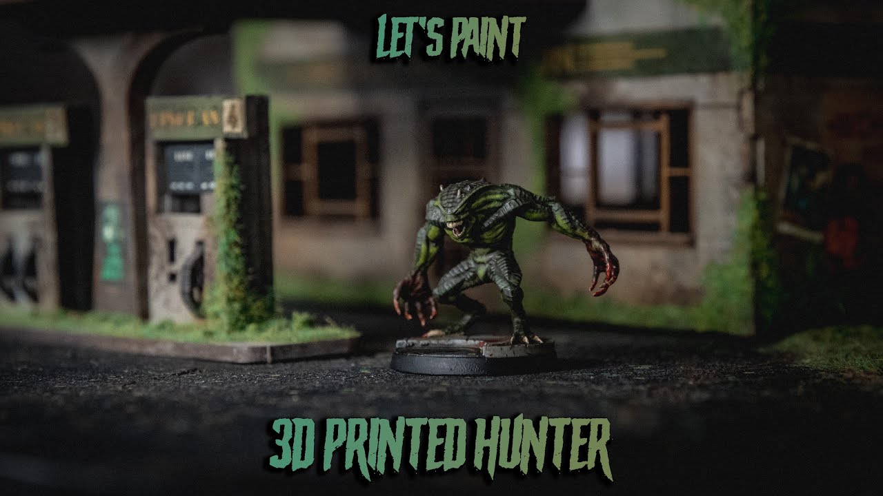 Let's Paint: A Hunter ( 3d Printed Hunter - Vaultz Miniatures )