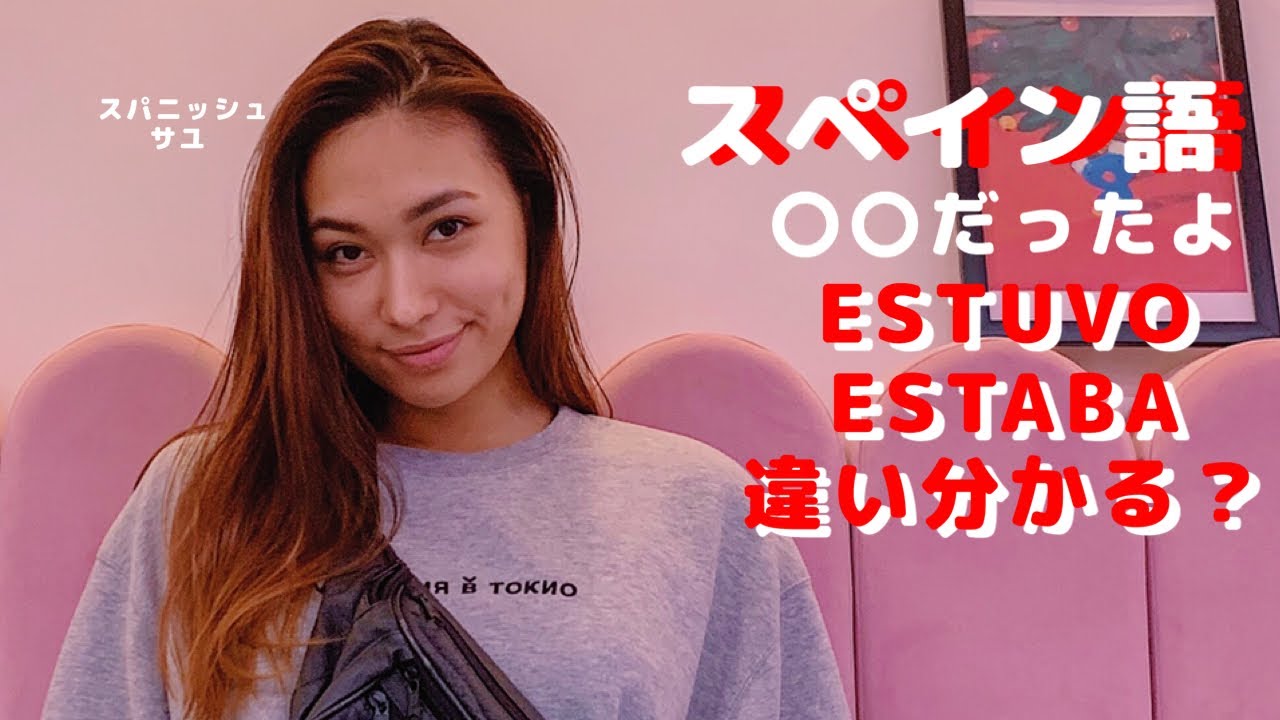 スペイン語 ESTABA ESTUVO 過去形