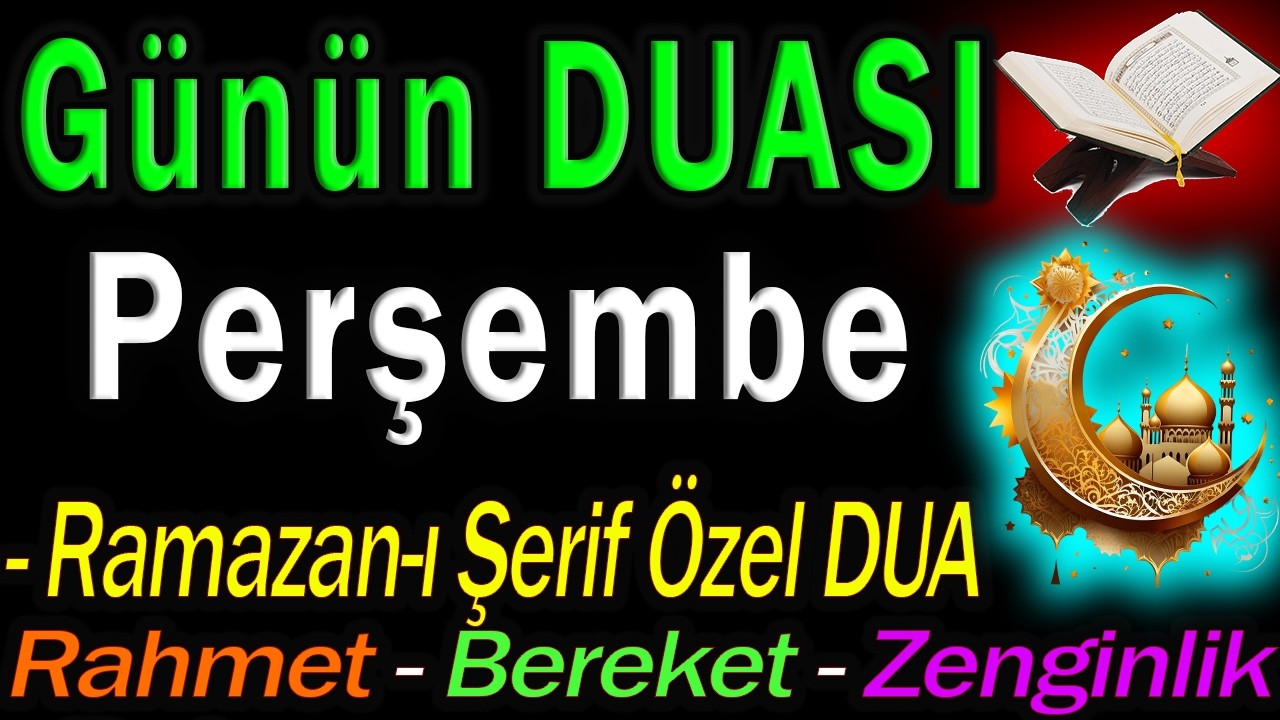 Ramazan-ı Şerif ayının Ortasında Bu Duayı Dinle Bereket Gelecek!