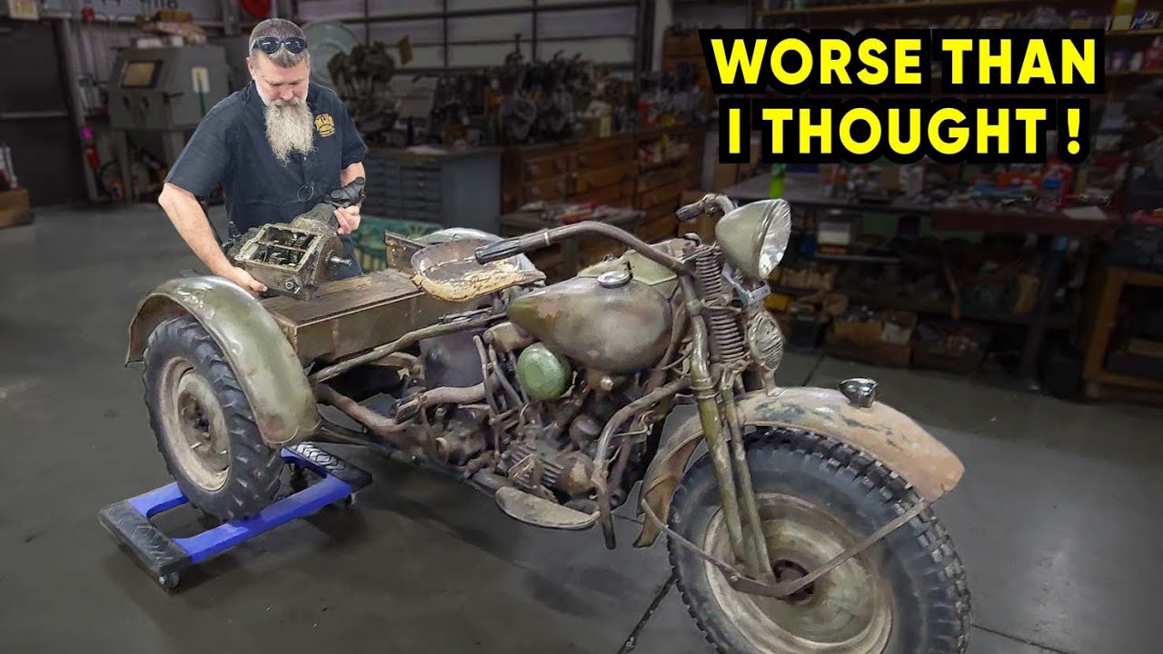 Can We Save This RARE 84 Year Old Military Motorcycle PROTOTYPE?