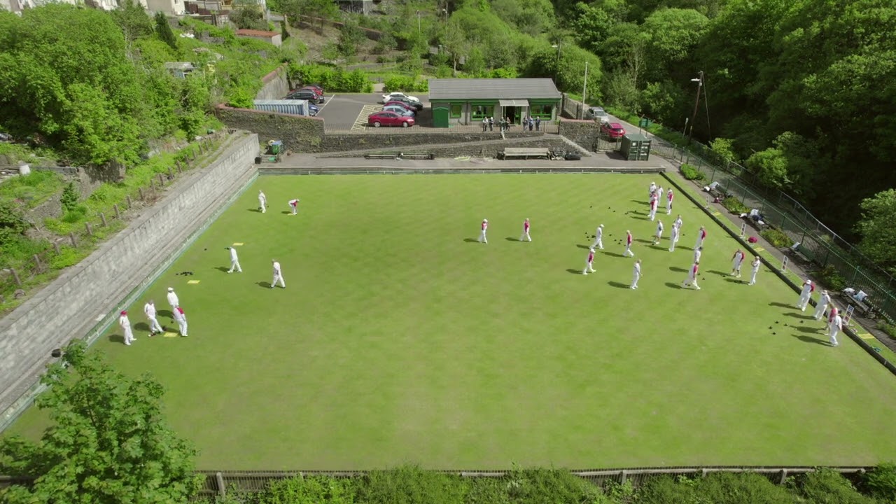 Gwynfi bowls club 2022. Blaengwynfi / Abergwynfi, South Wales