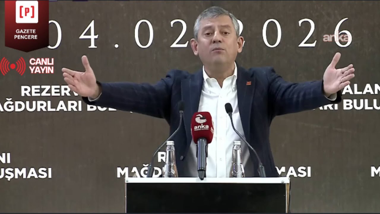 #CANLI | Özgür Özel, rezerv alanı mağdurları ile bir arada açıklamada bulunuyor