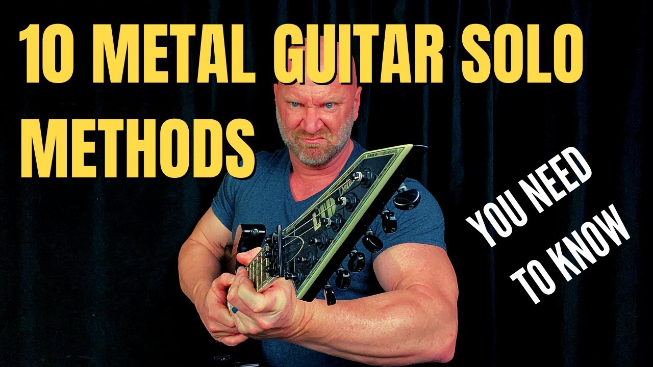 10 Epic Metal Guitar Solo Methods You Need to Learn (with a twist)