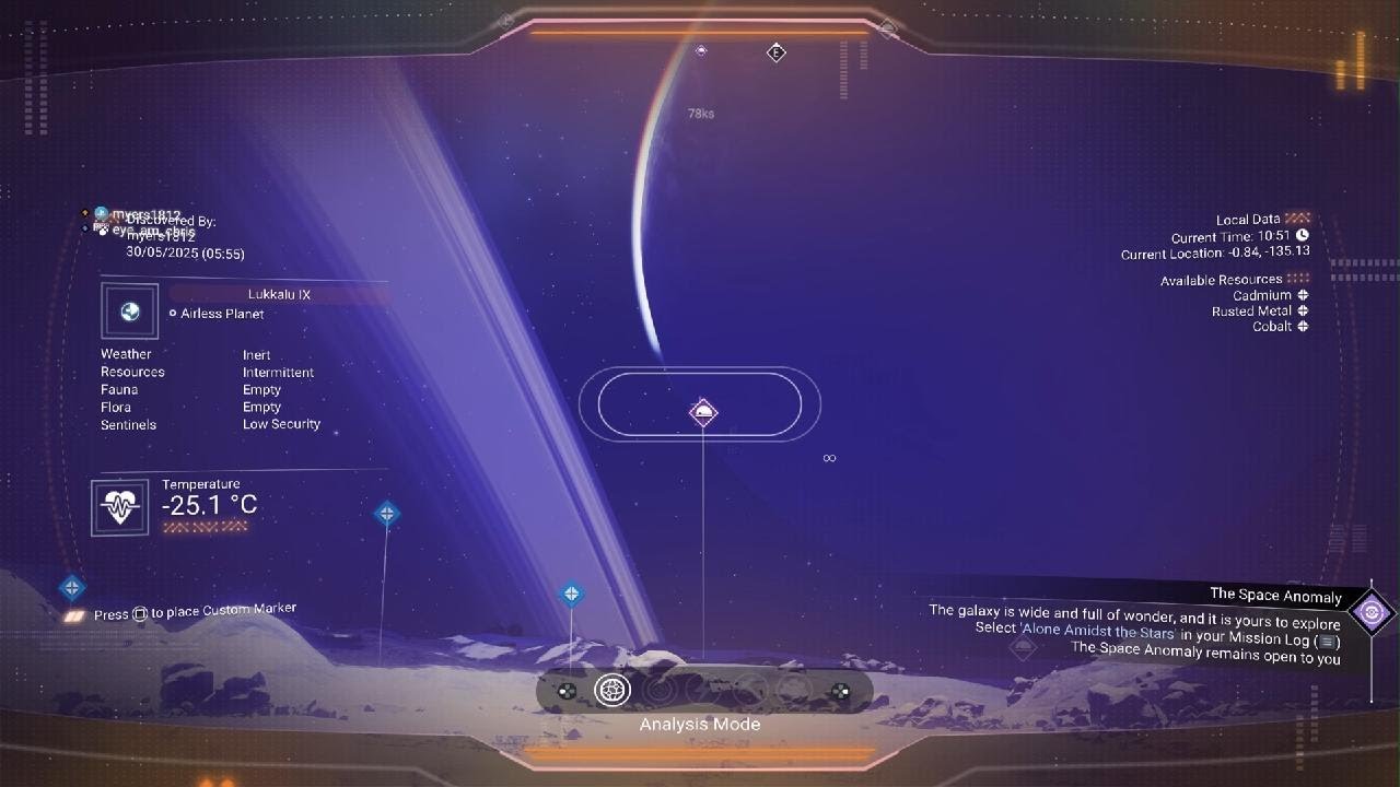 No Man's Sky Derlict Freighter Crash