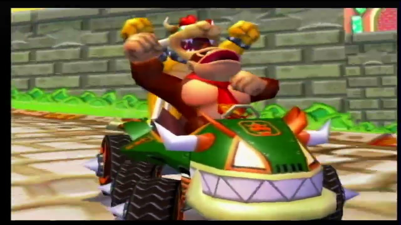 Mario Kart Double Dash - 150cc Mushroom Cup - Donkey Kong & Bowser