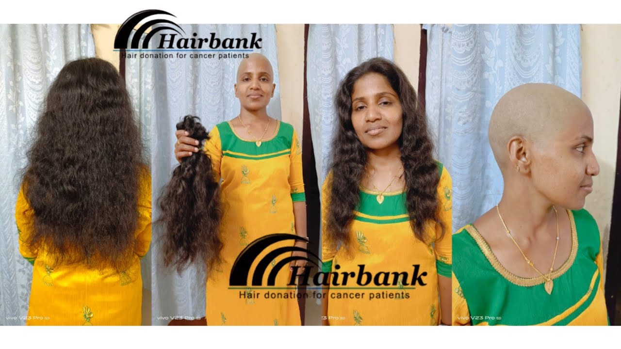 Kerala hair donations for cancer patients I Full hair donation I #hairdonation #hairbank #headshave