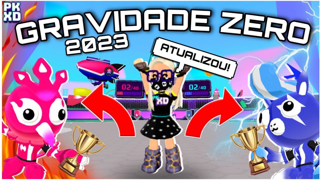 PK XD GRAVIDADE ZERO | REAGINDO a NOVA ATUALIZAÇÃO do PK XD em 2023 | COMPREI TUDO! - Sarahaha