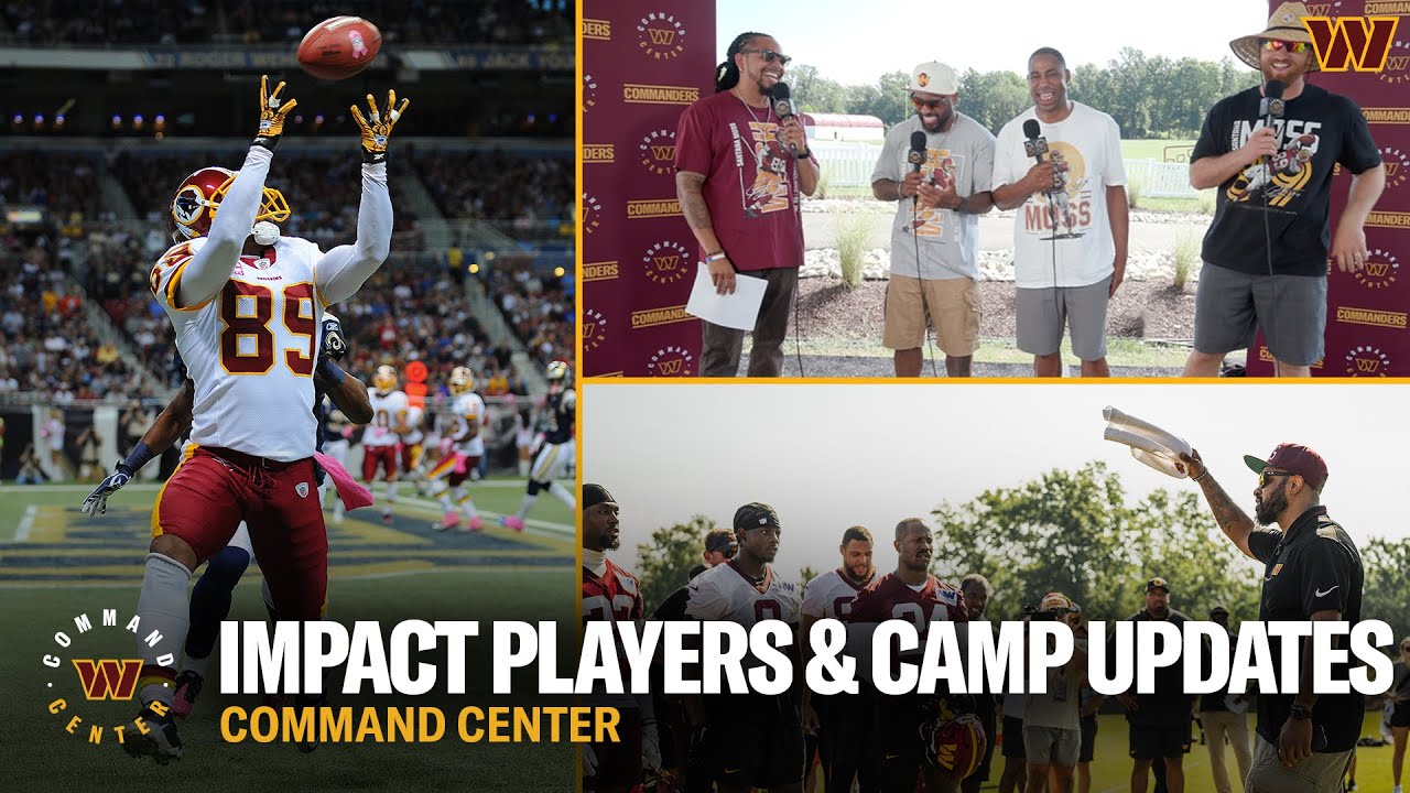 Commanders Camp: Moss Ring of Fame Bound + Luvu 1-on-1 + DB Field Pass | Command Center
