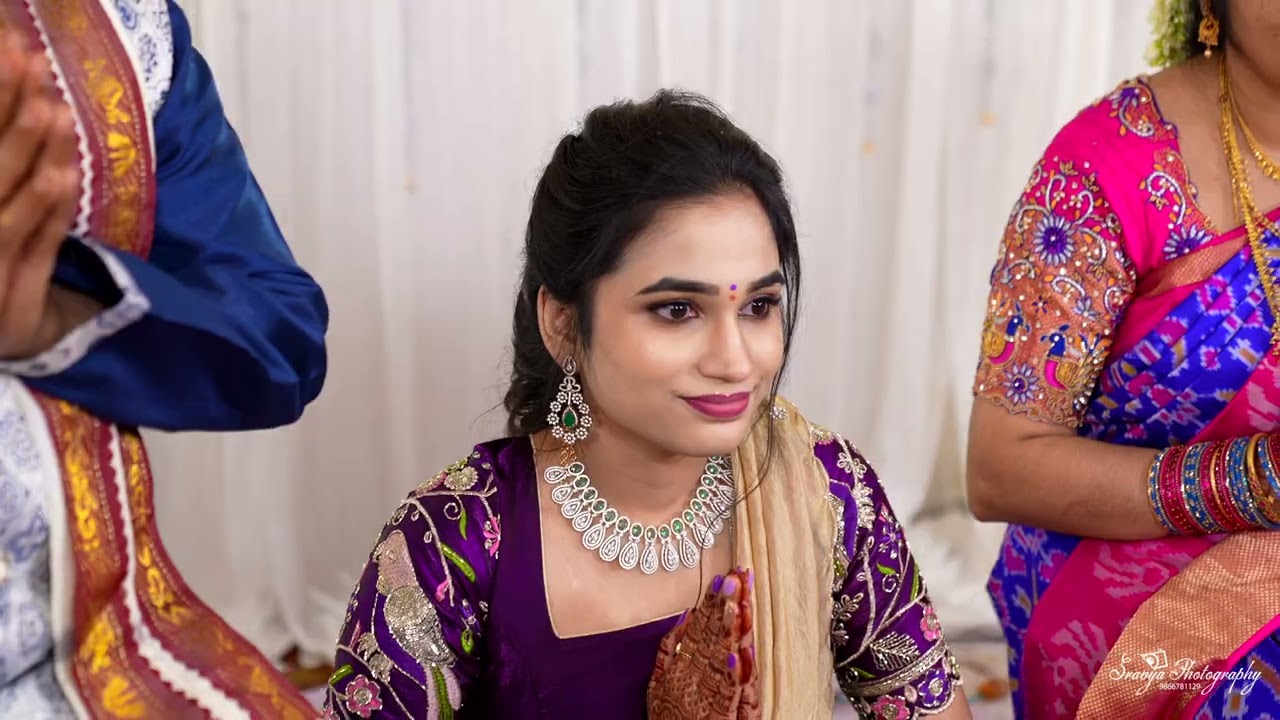 Yaswanth - Sri Vagdevi//Engagement Highlights//Sravya Photography// Khammam//9866781129
