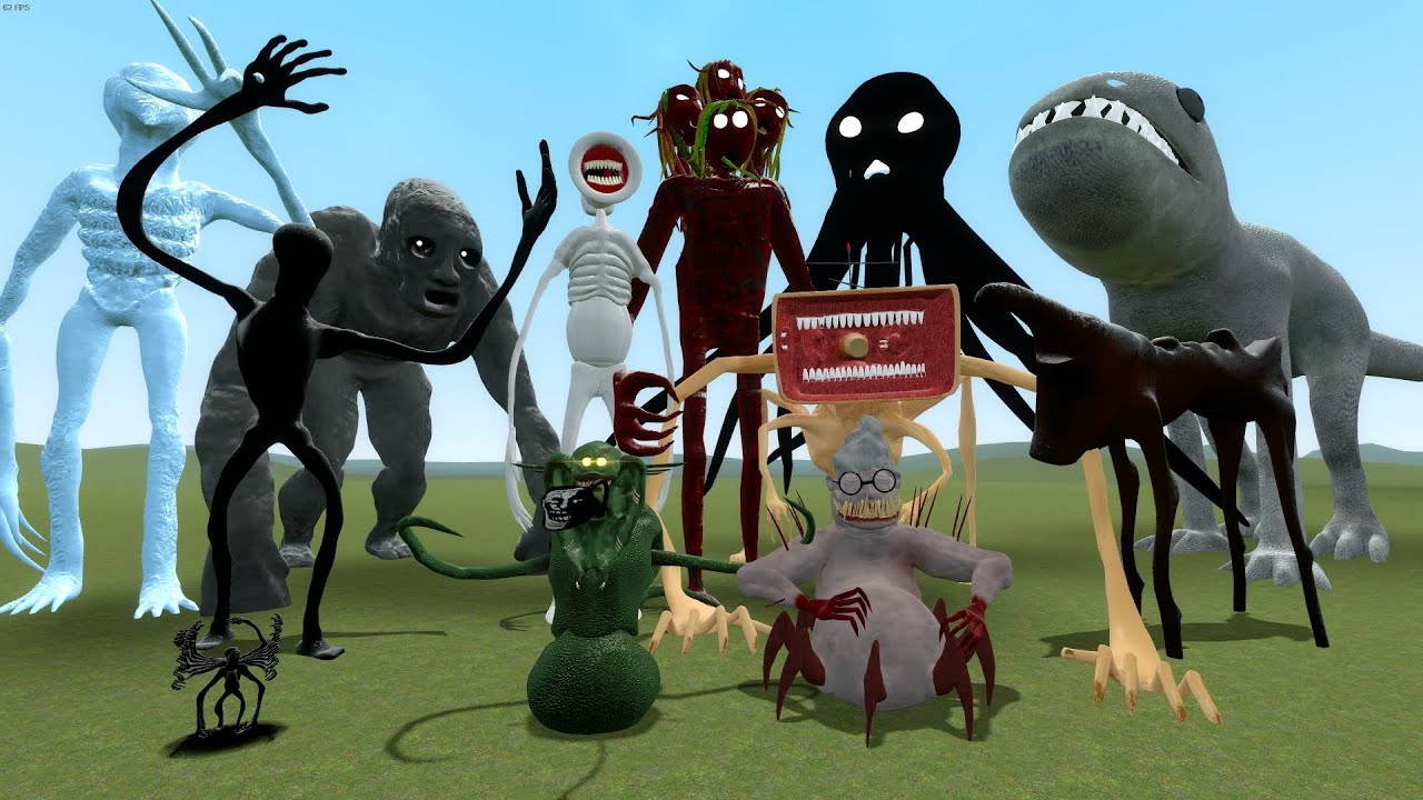 All TREVOR HENDERSON Giants & Leovincible in Garry's Mod!