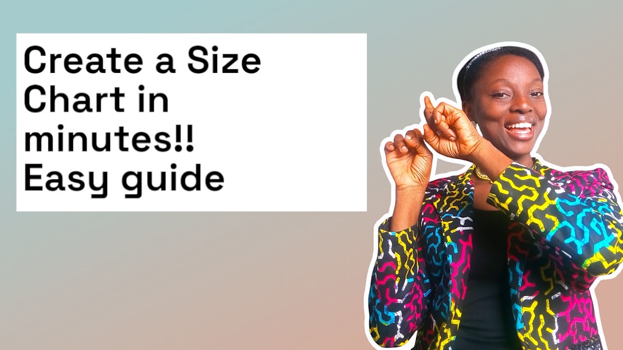 Draft Custom Size Chart from Scratch/ Perfect Fit for Your Clients” RTW/UK/US Measurement Explained