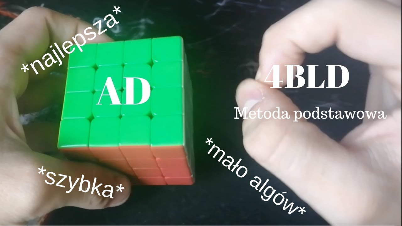 metoda AD - najlepsza metoda do centr&oacute;w w 4bld na początek