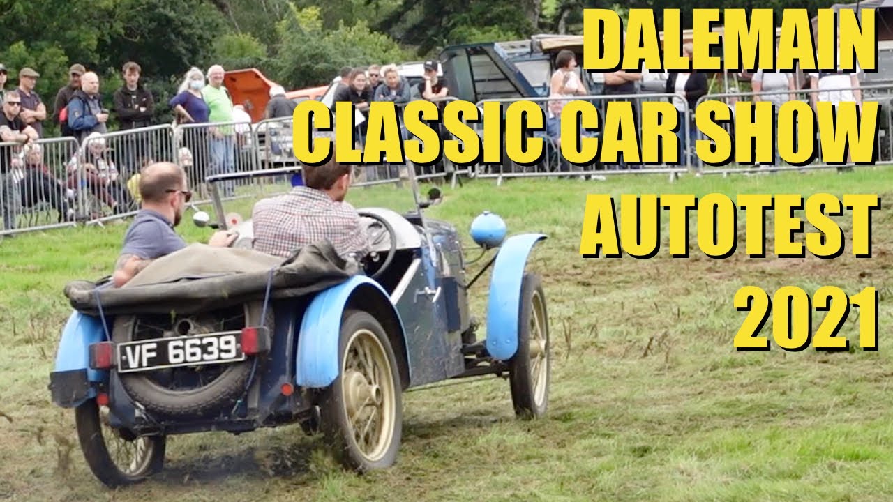 Cumbria Classics & Motorsport Show Dalemain House 2021 Autotest