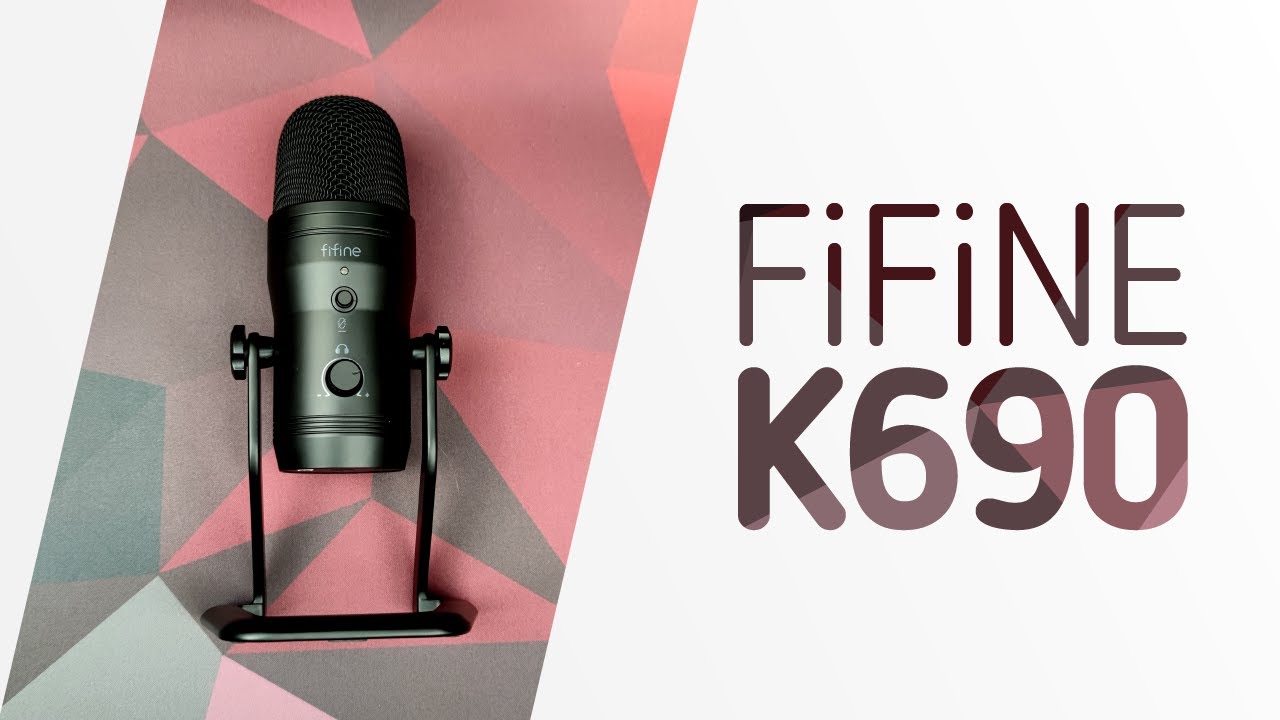 FiFine K690. Лучший USB микрофон за 100$!